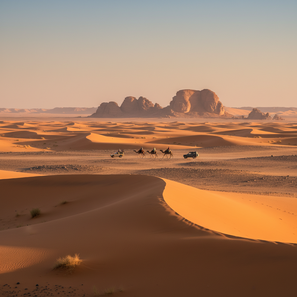 Algérie desert : itinéraires et paysages à explorer absolument